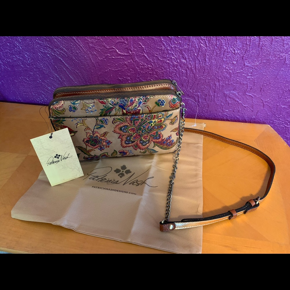 Patricia Nash Convertible Cross Body/Clutch  NWT